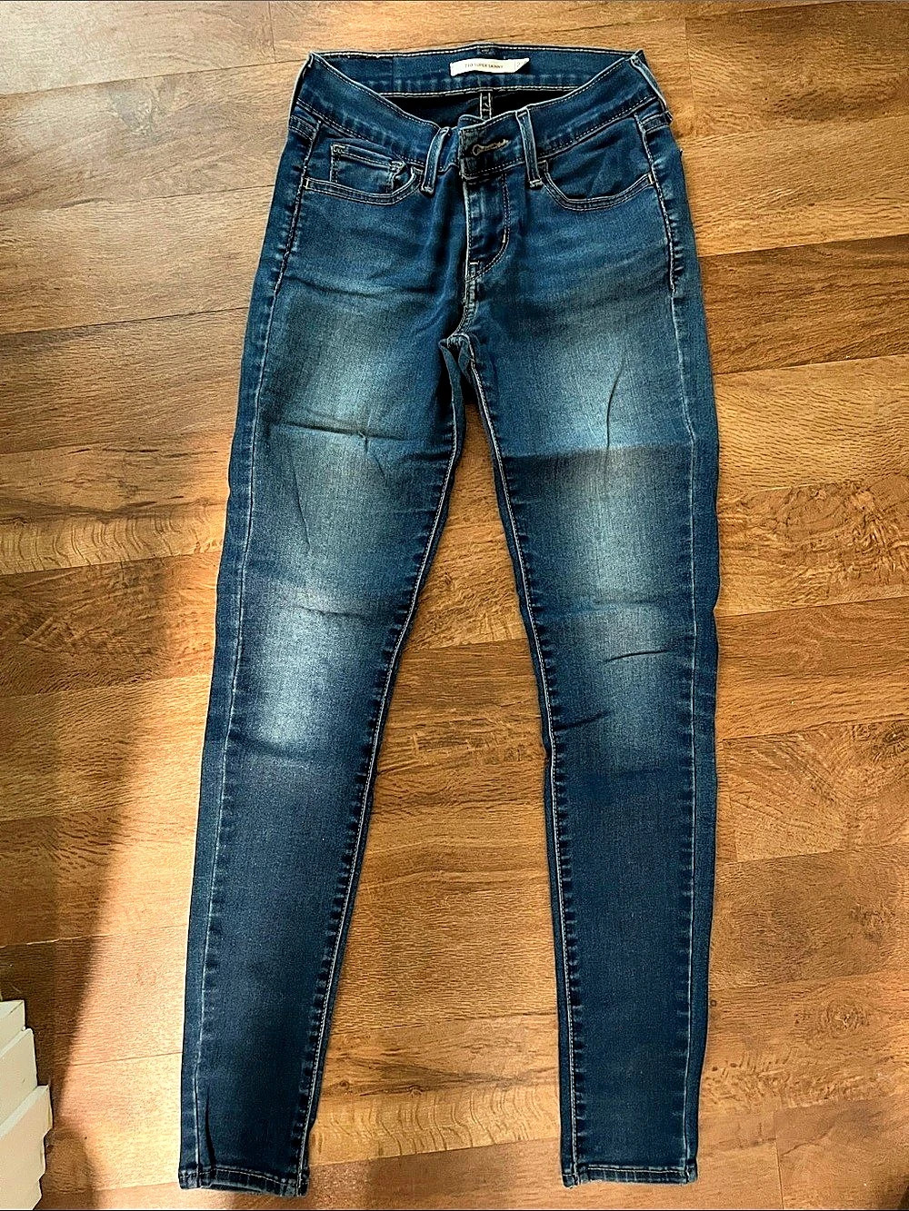 Levi’s 710 Super Skinny Super Skinny Jeans Blue Waist 25